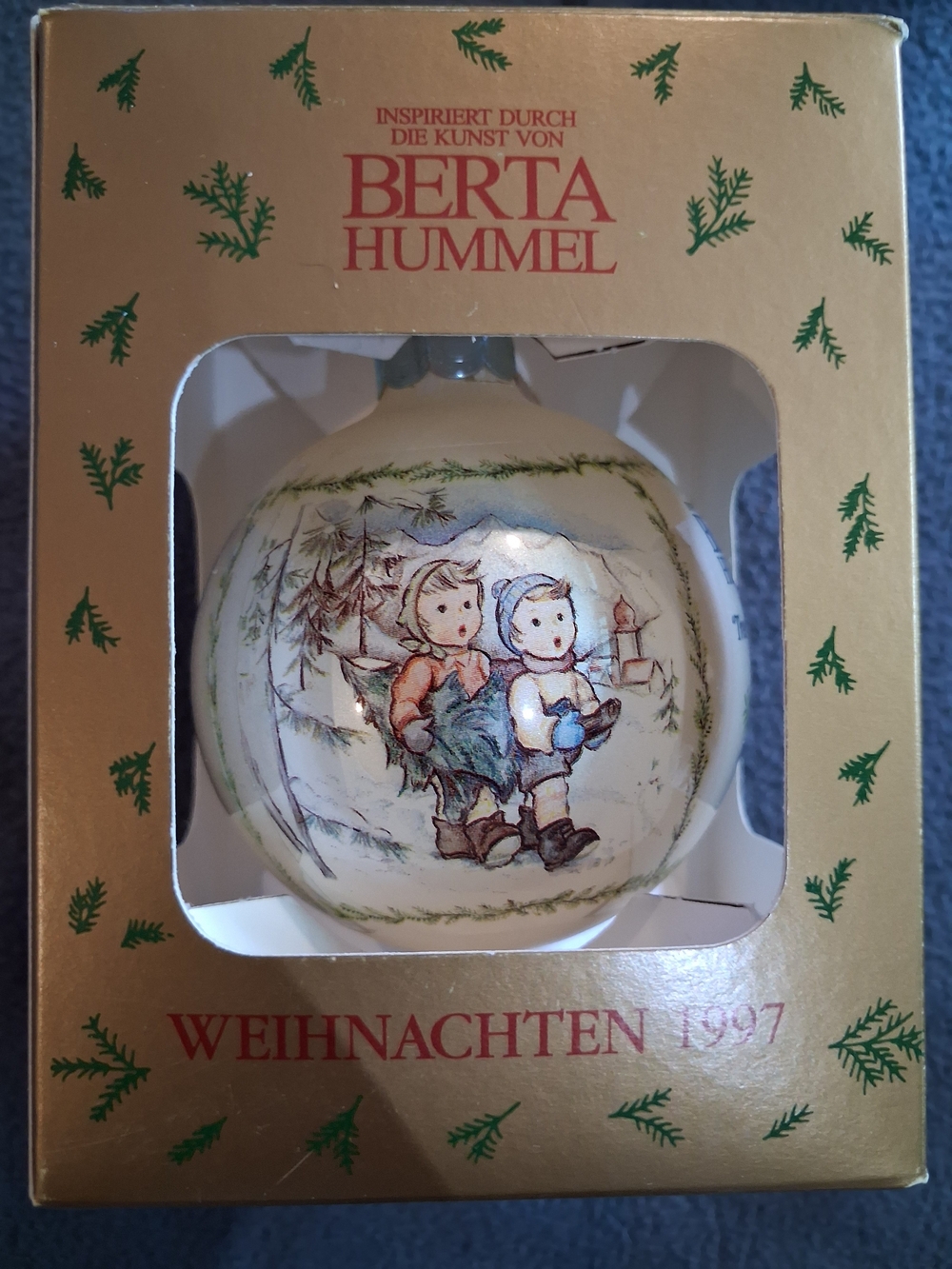 Berta Hummel Christmas Ornament 1997